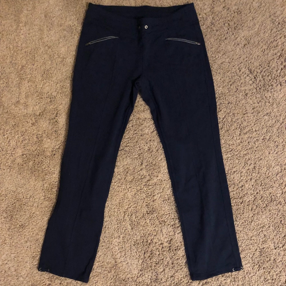 Athleta metro slouch pant Navy